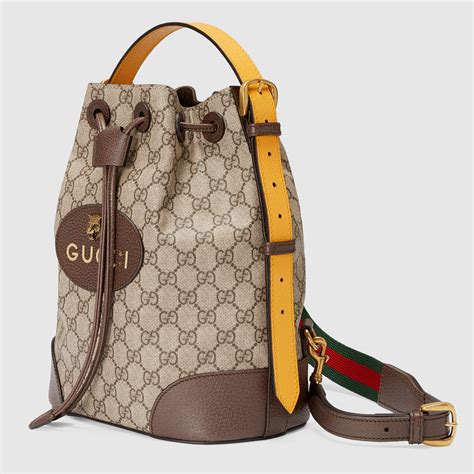 gucci small supreme backpack for women|gg supreme canvas zip backpack.